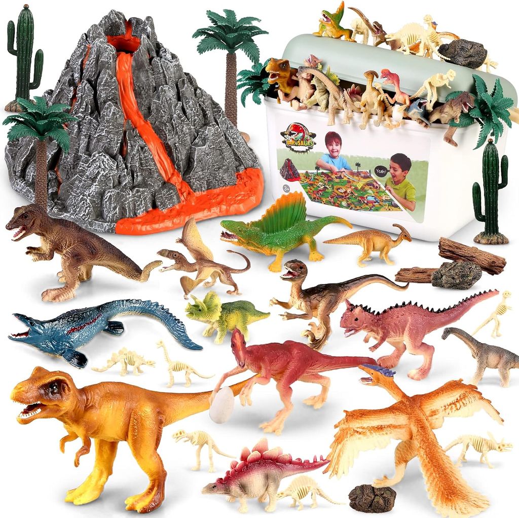 LBLA Spielfigur 30 Stück Dinosaurier