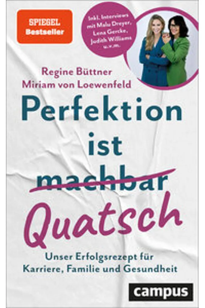 Sweatshirt Perfektion ist Quatsch en coton bio gris chiné - Unisexe