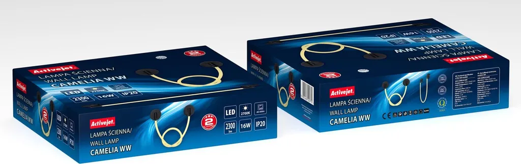 Applique Murale LED Intérieur Design Camelia - Éclairage Doux 3000K - 9