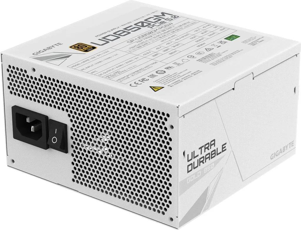 Alimentation 850W Gigabyte GP-UD850GM pour PC Gaming et Streaming 4K
