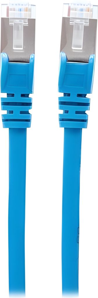 INTELLINET Patchkabel Cat6a-Stecker/Cat7-Rohkabel 7,5m blau