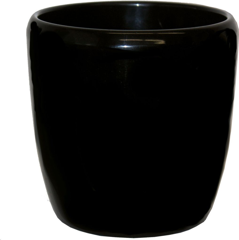 Keramik Blumentopf Venus 09/07 schwarz Ø 11.5cm Höhe 8cm