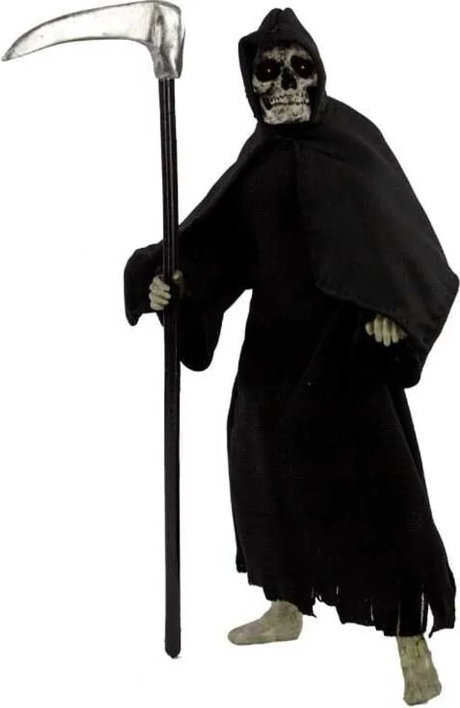 Figurine de La Faucheuse Grim Reaper 20 cm en Résine pour Déco Gothique