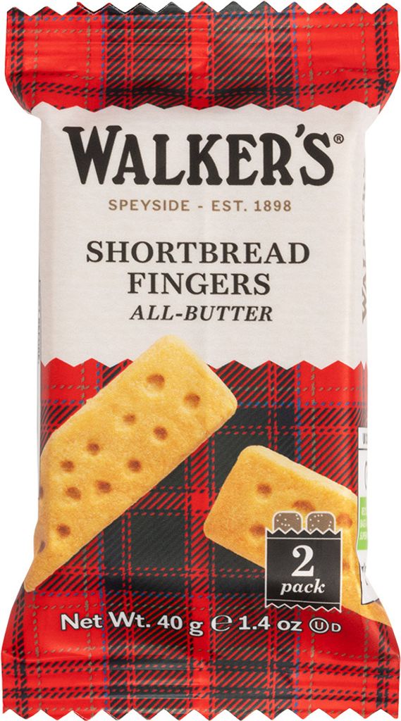 Walkers Pure Butter Shortbread Fingers schottisches Buttergebäck 40g