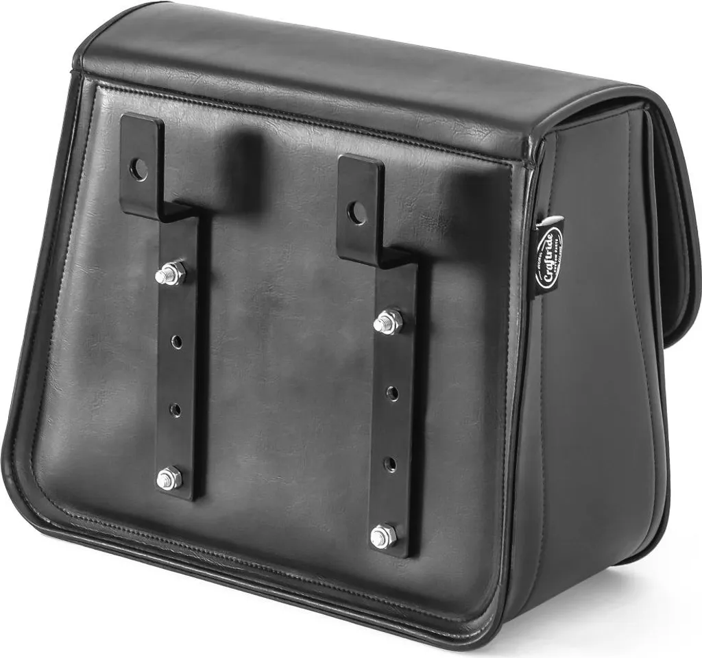 Kit de fixation valises latérales chopper avec supports universels noirs