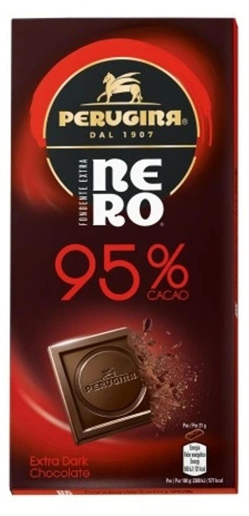 Chocolat noir fondu Extra 95 % de cacao 85 g - Perugina Image du produit 