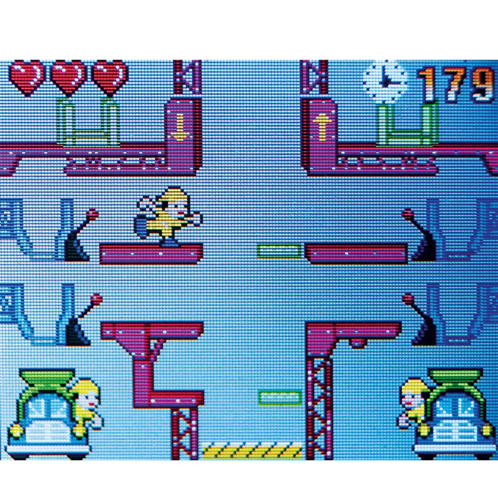 Console Arcade Legami MAC0001 : 150 Jeux, Écran Couleur et Style Rétro