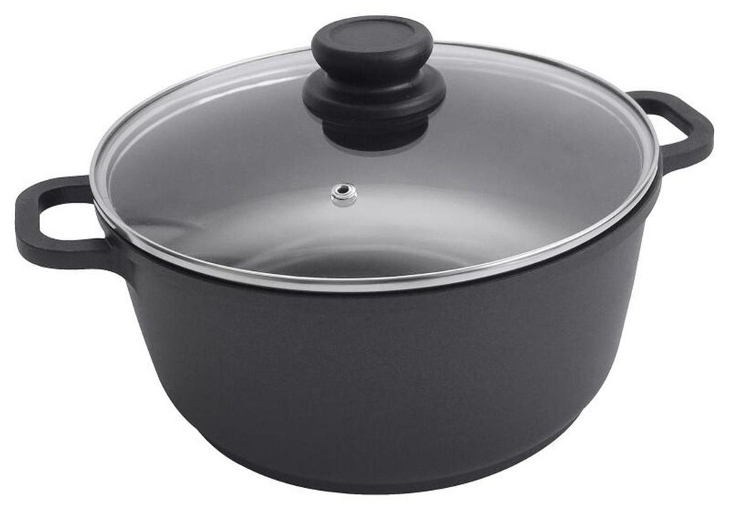 Casserole en fonte d'aluminium 28cm anti-adhésive induction Image du produit 