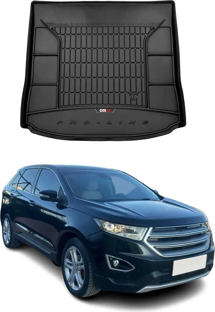 OMAC rivestimento del bagagliaio in gomma per Ford Edge 2014-2024 rivestimento del bagagliaio in TPE nero