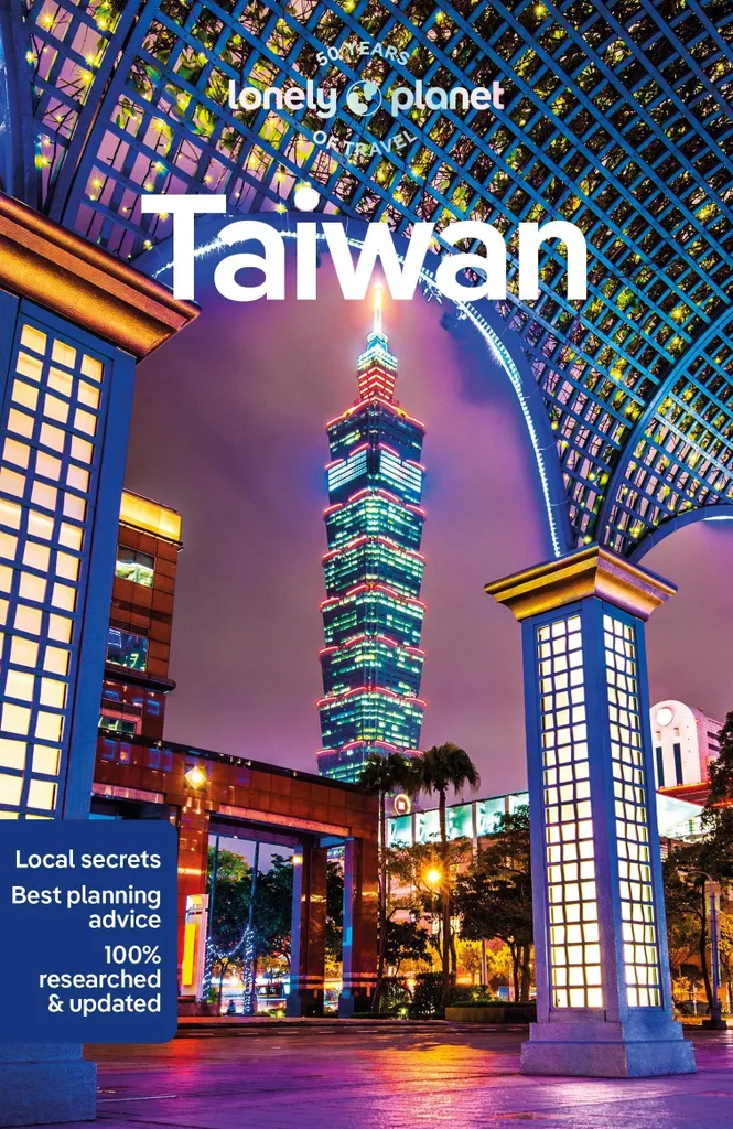 Livre Lonely Planet Taïwan avec cartes détaillées et bonnes adresses 2024