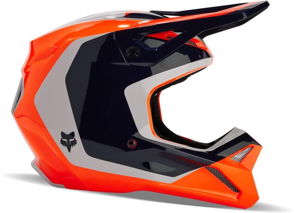 FOX V1 NITRO MX-Helm XL in orange