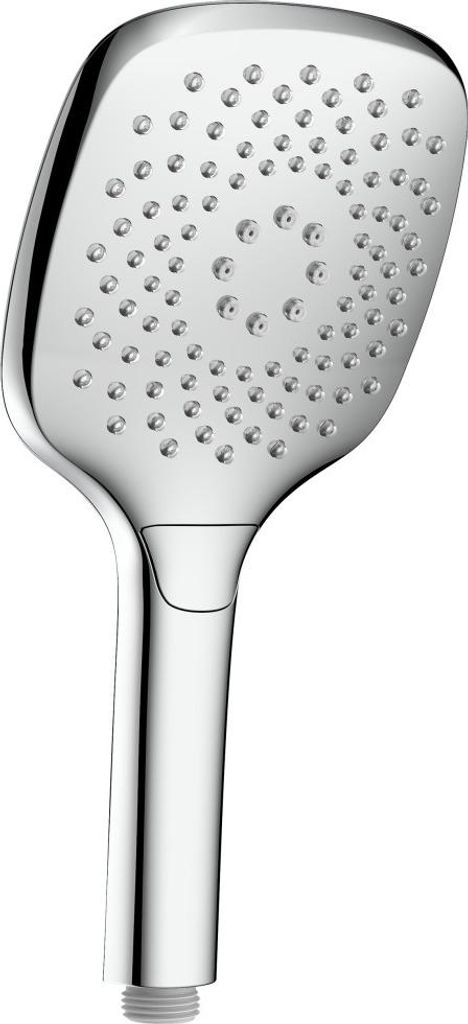 Primaster Handbrause 3 Strahlarten Water Flow quadratisch chrom wassersparend