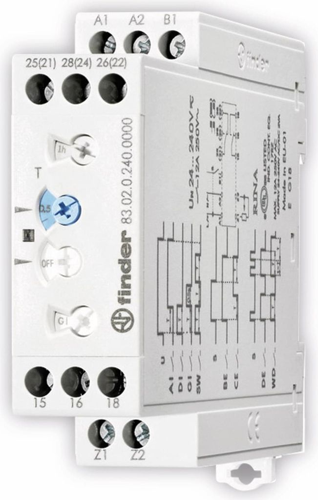 Finder Multifunktions Zeitrelais 83.02.0.240.0000 Produktbild 