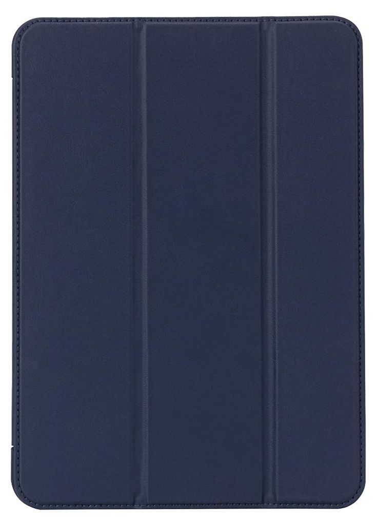 Decoded, Schlankes Struktur Etui mit Klappständer für iPad 13 M4 / M5, Blau
