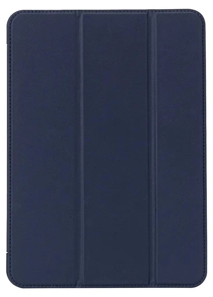 Housse iPad Pro 13 pouces 2024 DECODED - Protection en Cuir Bleu Marine