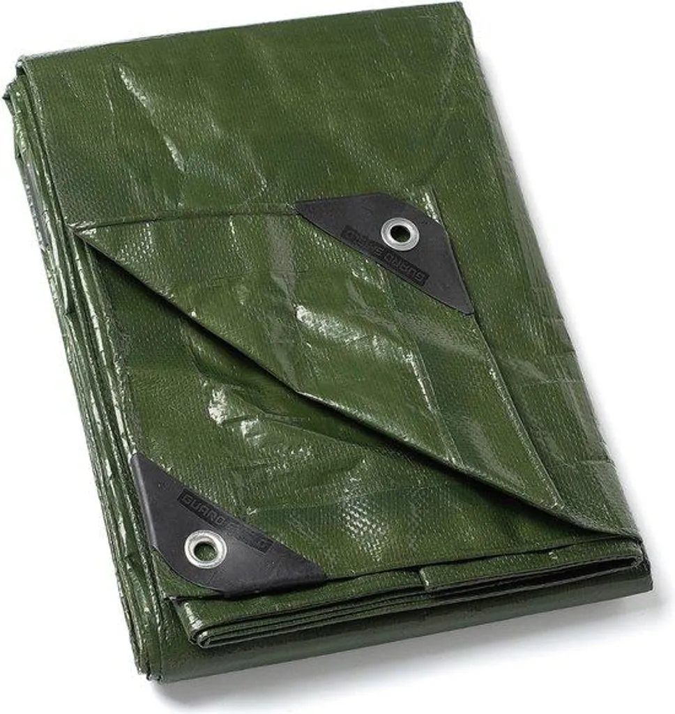 Bâche de protection 120g/m² imperméable 6x8m avec œillets métalliques