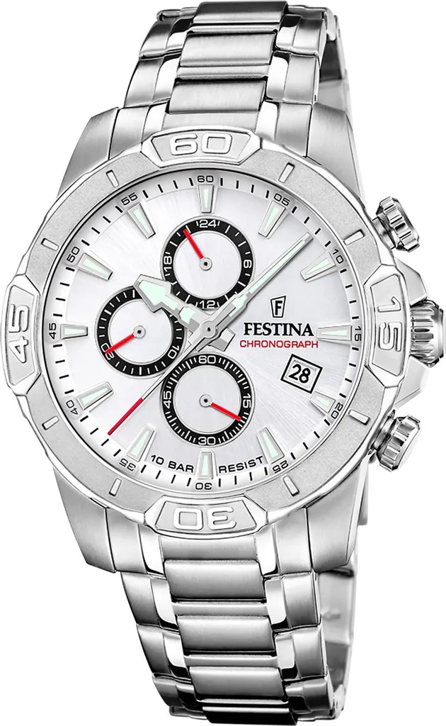 Orologio Festina F20704/1 Argento: Prezzo Offerta Cronografo Timeless