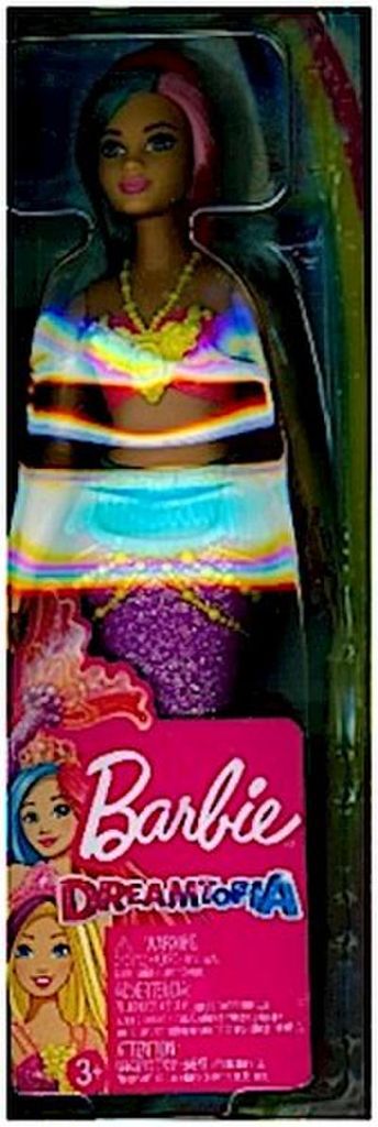 Barbie Dreamtopia Meerjungfrau Puppe (türkis- und pinkfarbenes Haar)