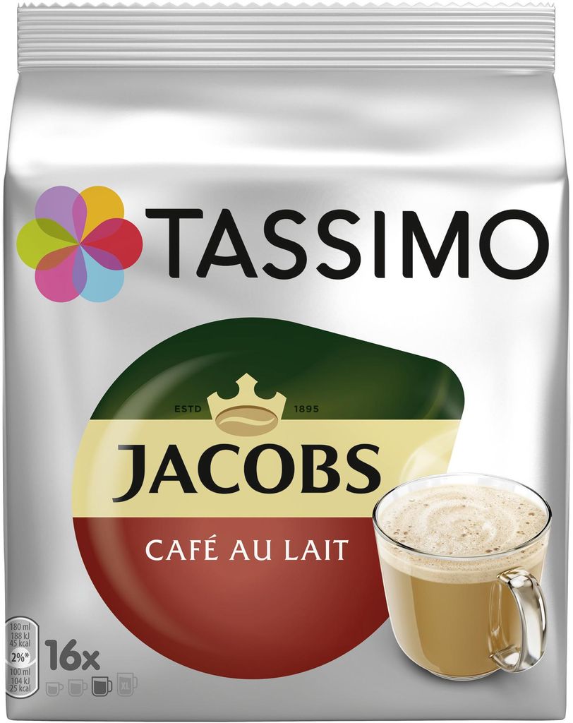 Tassimo Jacobs Café Au Lait | 16 T Discs, Kaffeekapseln Produktbild 5