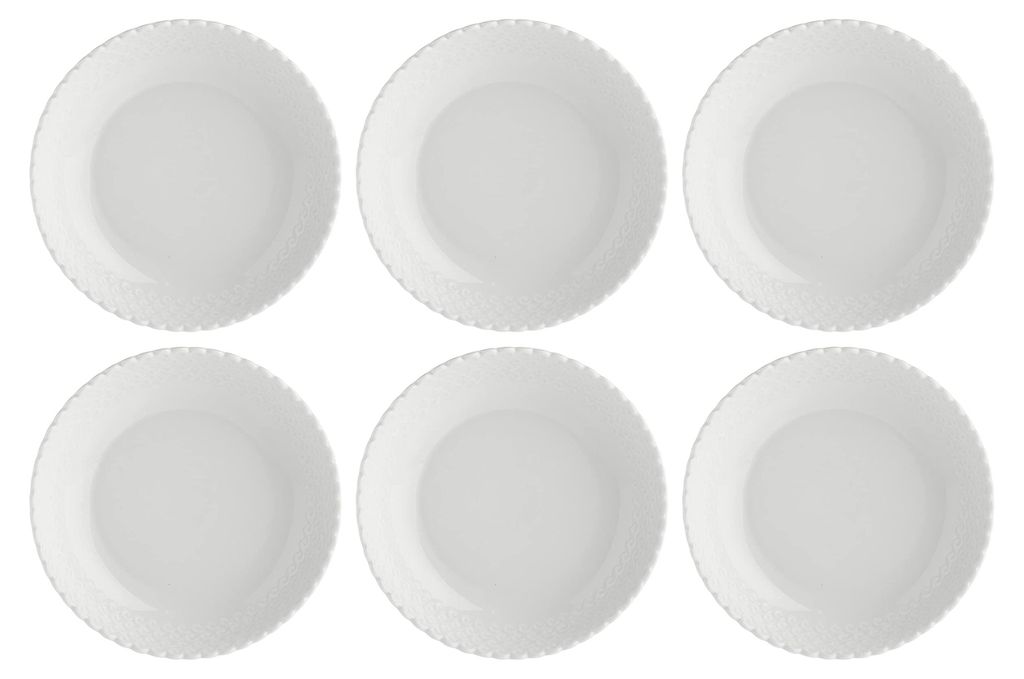 La Porcellana Bianca 6er-Set Suppenteller 24 cm P002800002Z Produktbild 