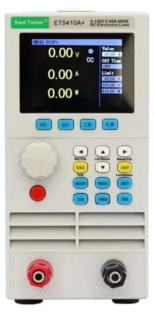 Charge électronique 4 modes ET5411A avec affichage LCD en temps réel