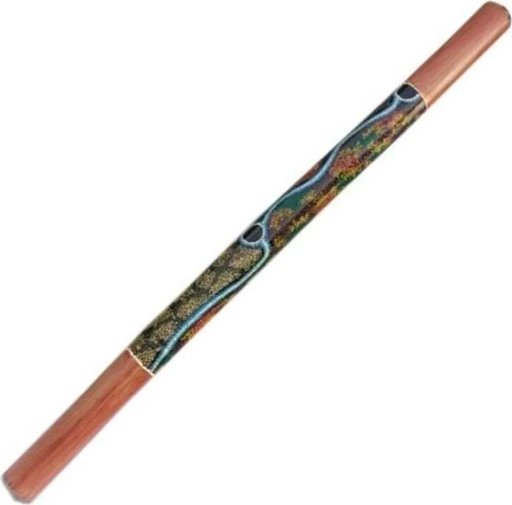 Instrument de Musique Vent Didgeridoo en Bambou 120 cm Style Ethnique