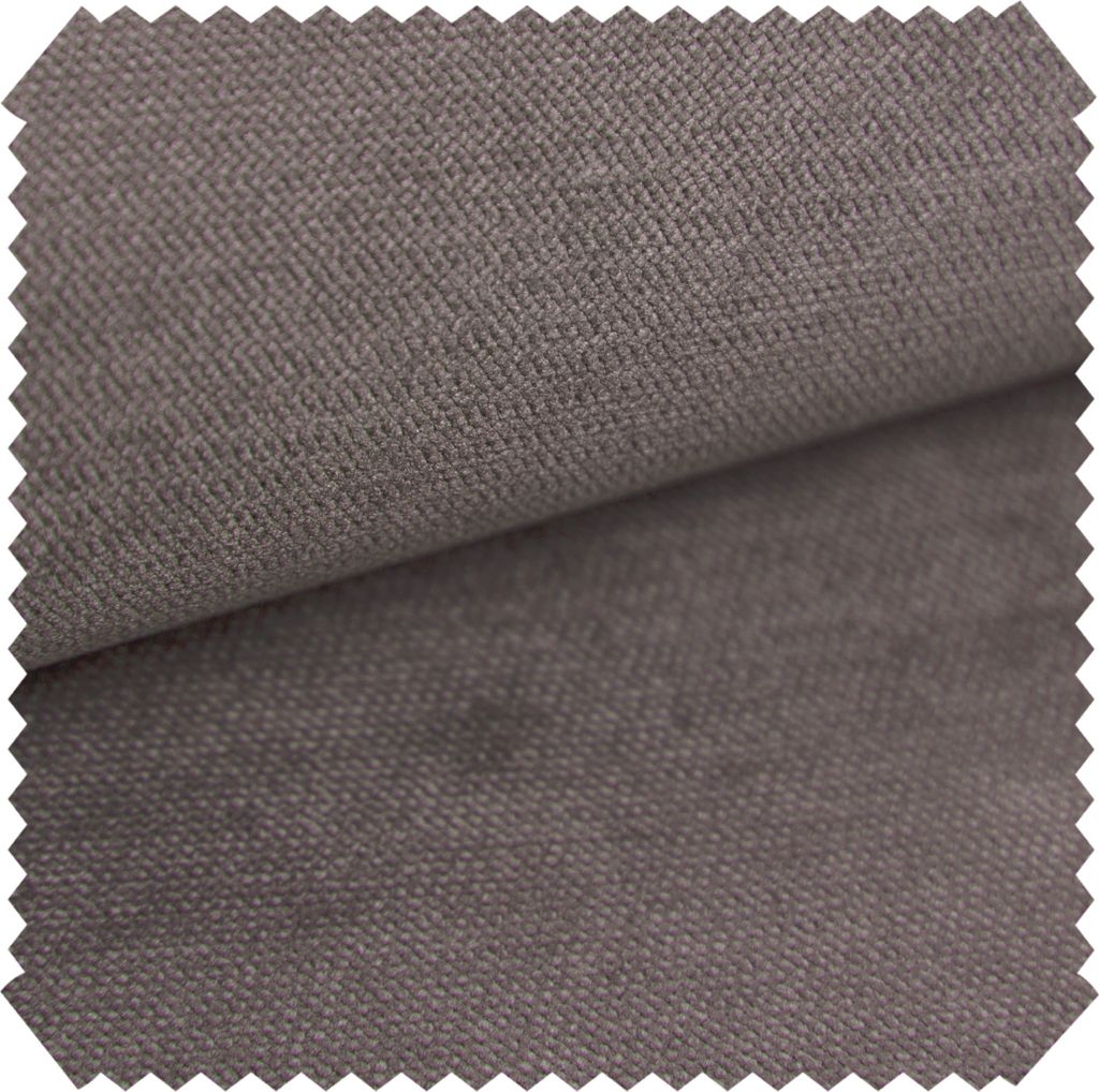 novely ORMONT - Samtiger Chenille-Stoff - Robuster Möbelstoff - Polsterstoff in 18 Farben - Pflegeleichte Meterware 1lfm - Farbe: 04 Braun