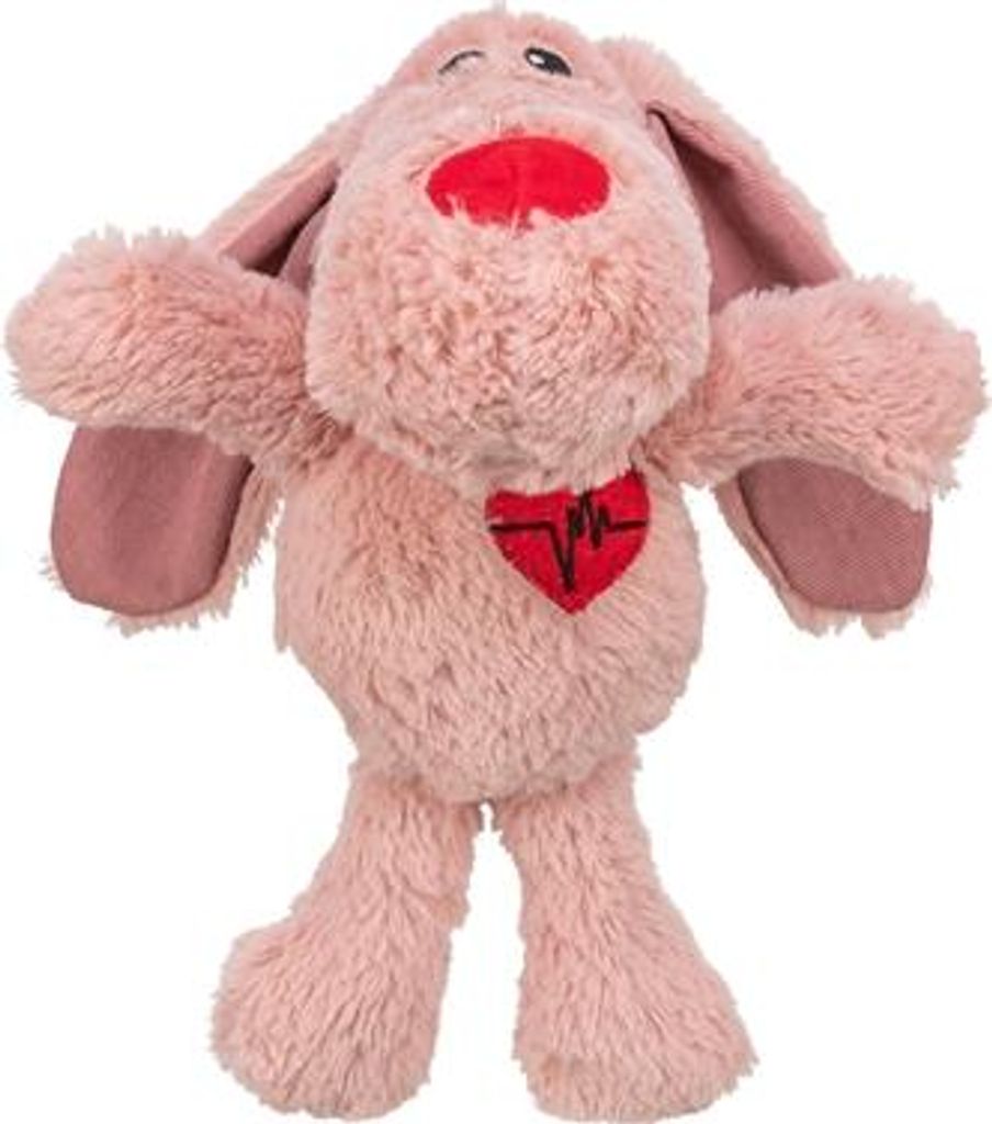 Jouet Trixie Valentine chien rose 28 cm Image du produit 
