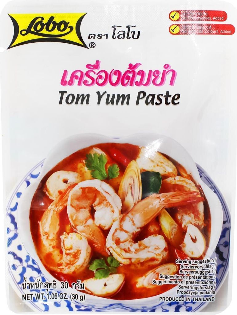 LOBO Pasta per condimento Tom Yum 30g | Pasta Tom Yum Immagine del prodotto 