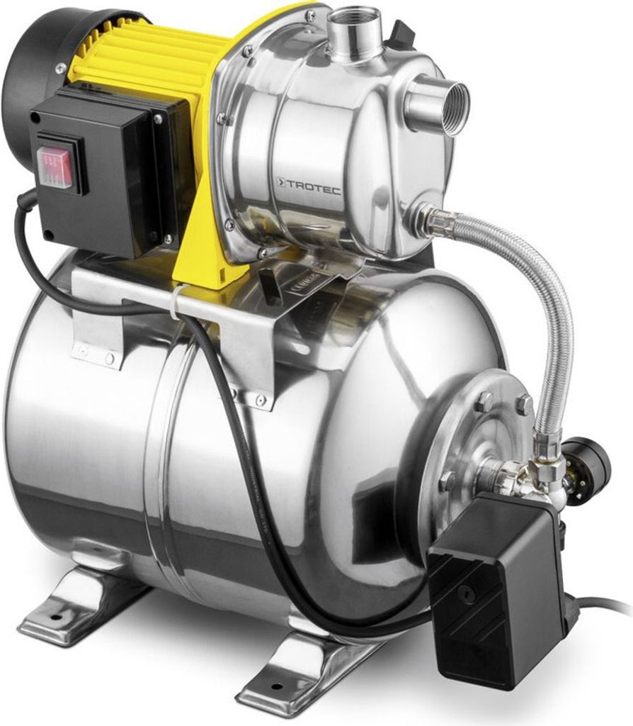 TROTEC Hauswasserwerk TGP 1025 ES ES in Edelstahlausführung Produktbild 
