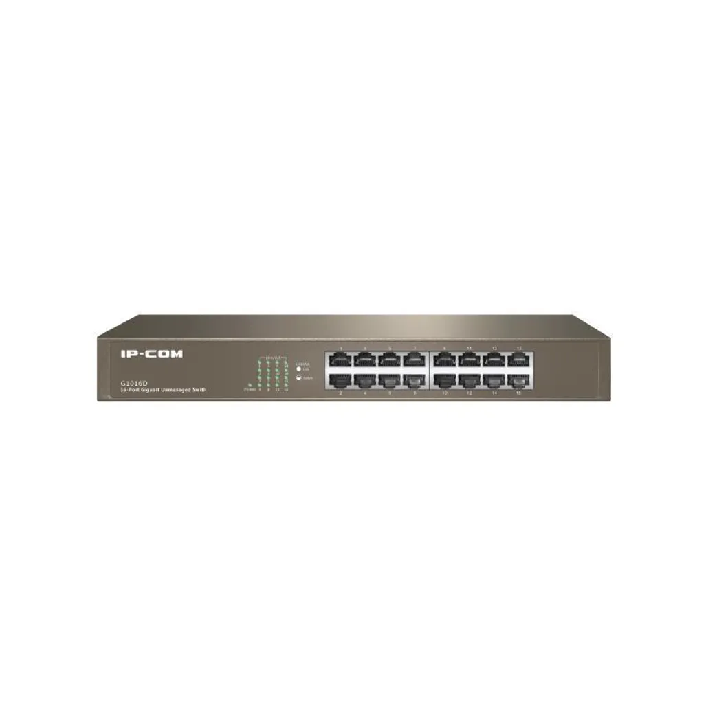 Miglior Switch 16 Porte Gigabit IP-Com G1016D per Smart Working