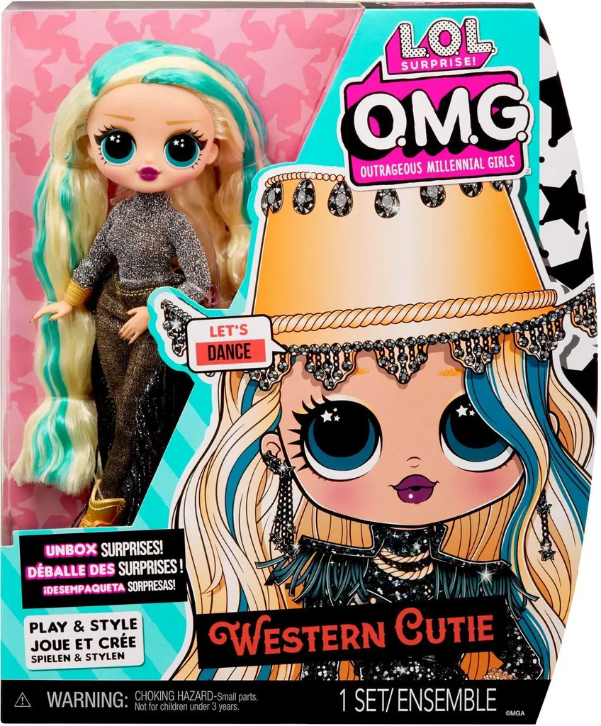 Poupée LOL Surprise OMG Western Cutie Saison 7 Jouet de Mode pour Enfant