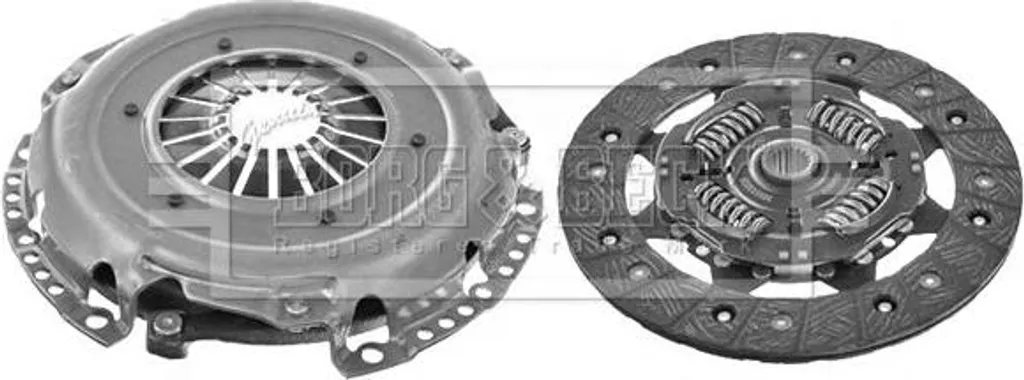 Kit d'embrayage robuste HK2196 OE 1327853 haute durabilité BORG & BECK
