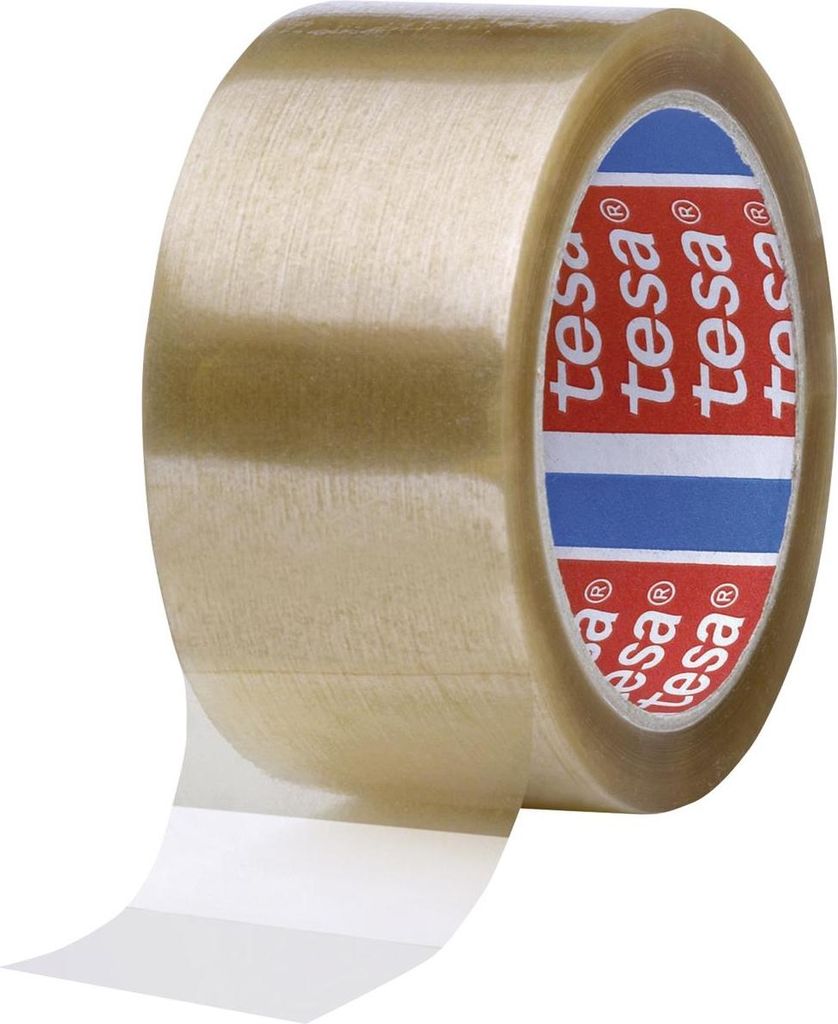 tesa Paketklebeband 50 mm x 66 m 4195 PP transparent Produktbild 