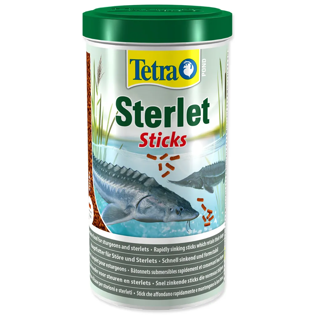 Tetra Pond Sterlet Sticks 1 Litro: Cibo per Storioni in Laghetto Giardino