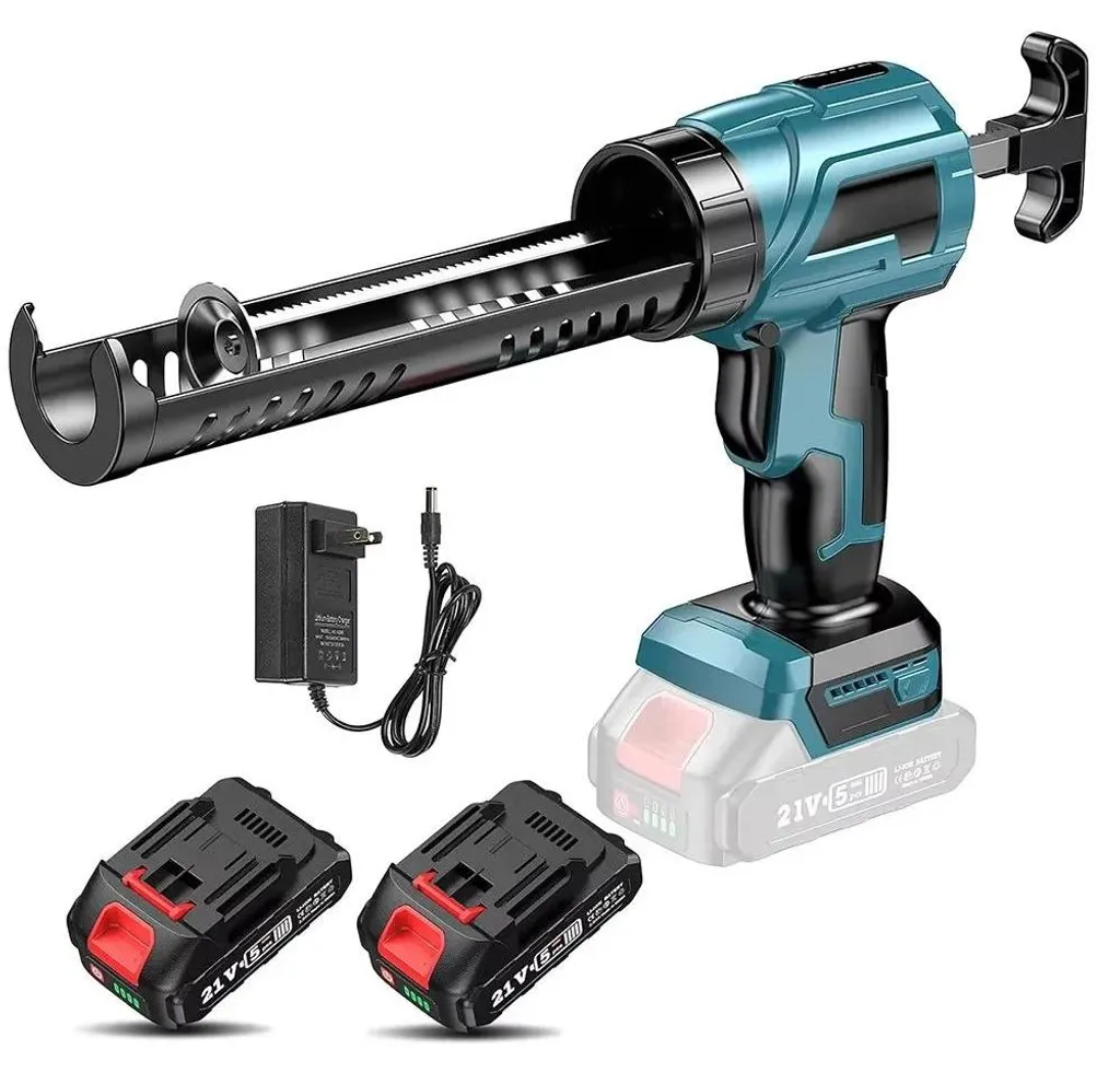 Pistolet à colle chaude sans fil 4 vitesses - 2 Batteries + 10 Bâtons