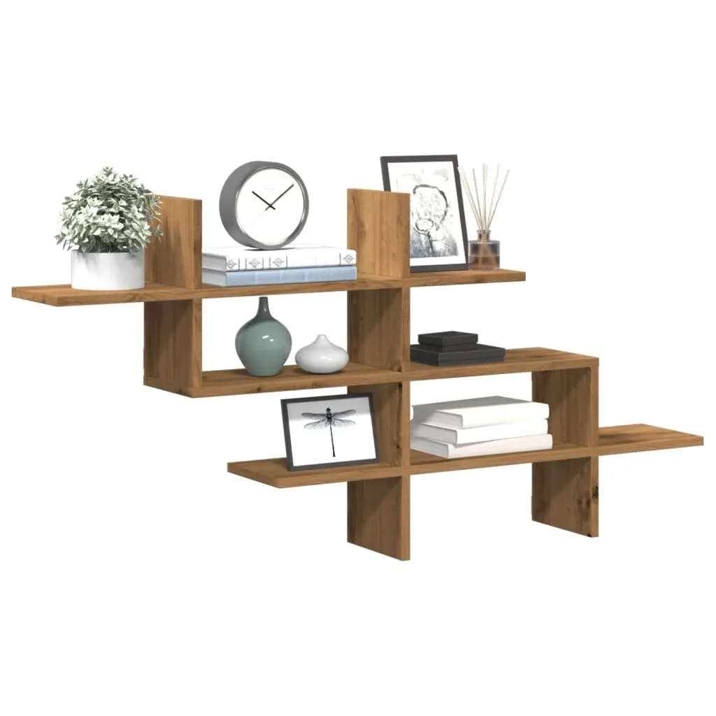 Maison Exclusive Mensola Legno Rovere 124 cm | Soluzione Salvaspazio - 1