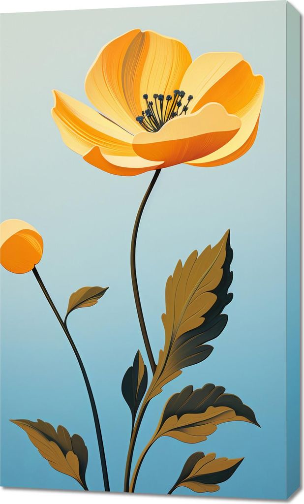 Bild 60x100cm Morgenstrahlen