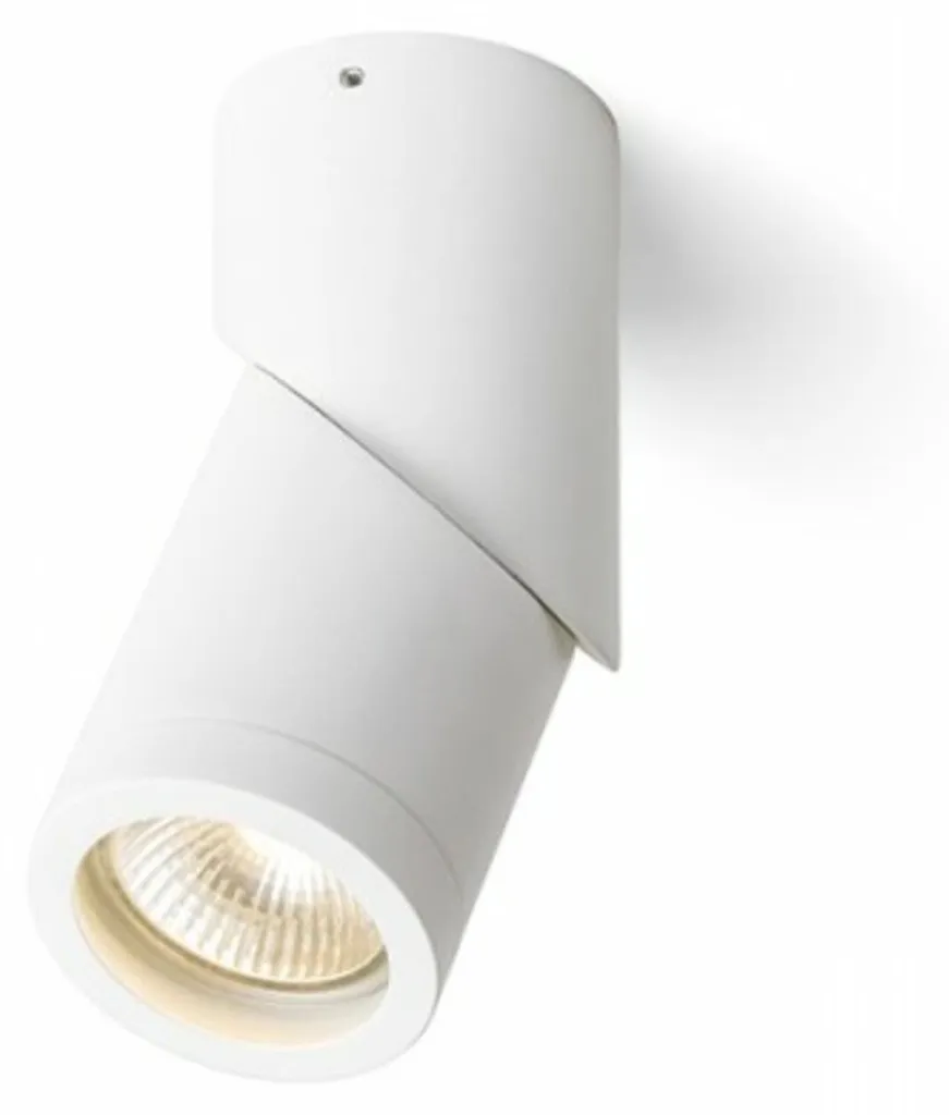 Spot inclinable blanc GU10 35W Snazzy Rendl design moderne