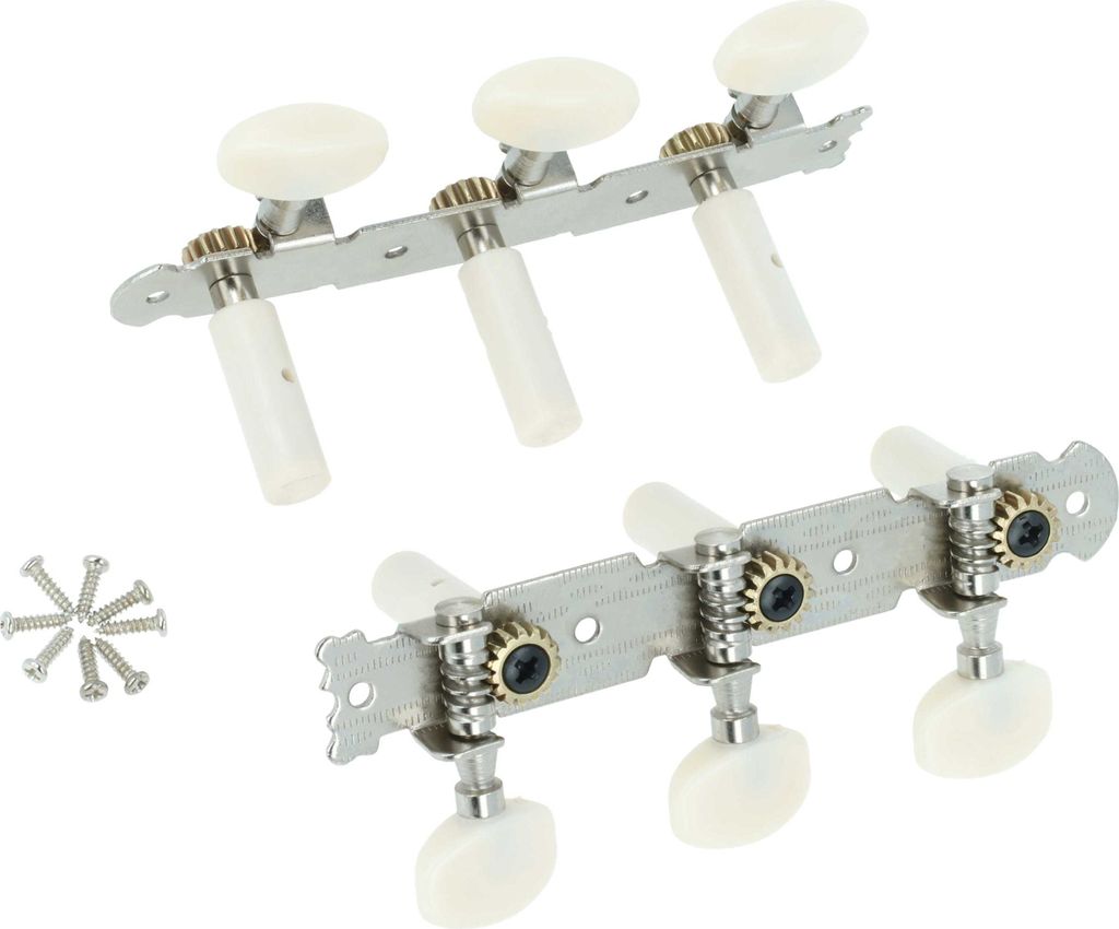 vhbw Stimmwirbel Mechaniken Pegs 3R3L für Gitarre, Produktbild 