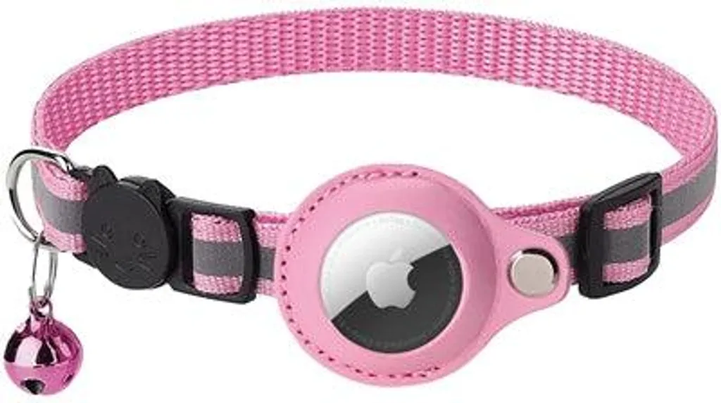 Collier de Sécurité pour Chat Rose Croci avec Emplacement de Balise