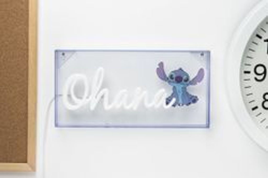 LED neónová lampa Stitch Ohana Obrázok produktu 12