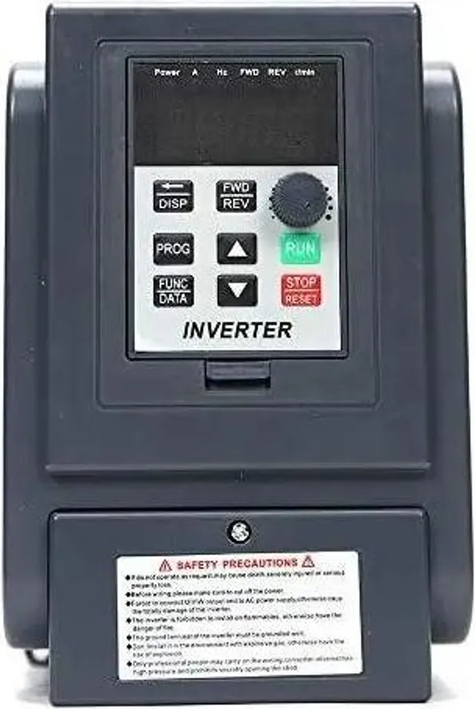 Variateur de Fréquence 0.75kW 5A 220V Noir - Entraînement Série VFD-E1