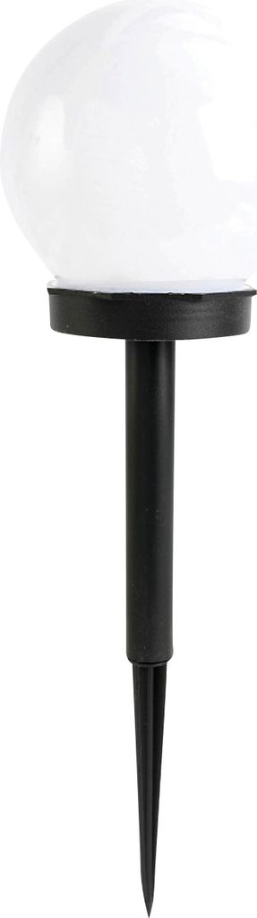 BLULAXA Solarna lampa ogrodowa LED, Ø 10 cm, IP44, biała Zdjęcie produktu 
