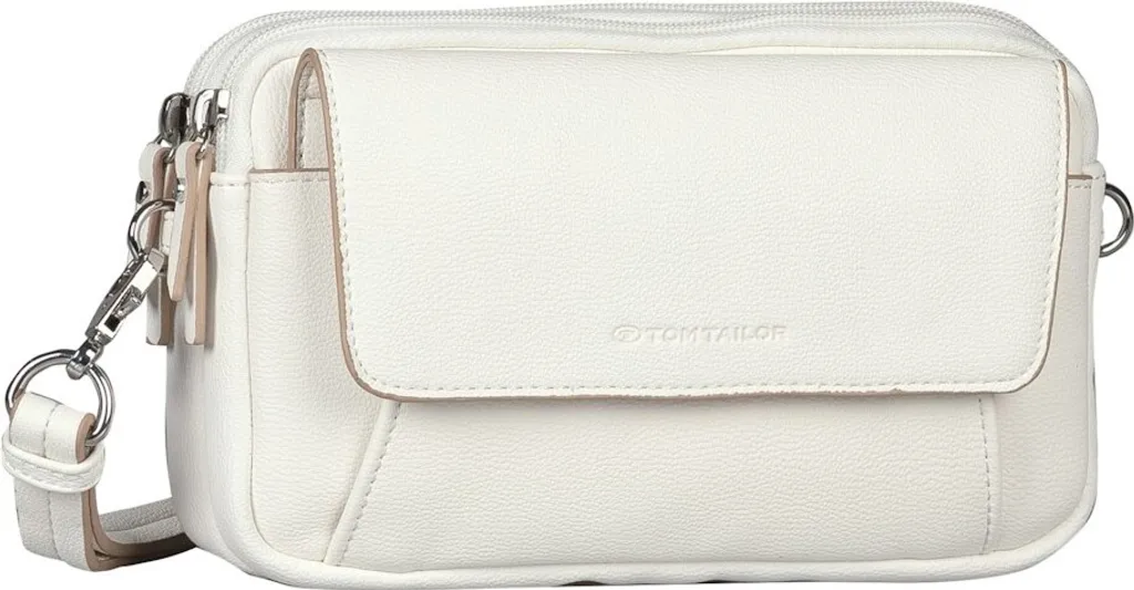 Petit sac bandoulière blanc Tom Tailor Tilly - Fini les sacs encombrants