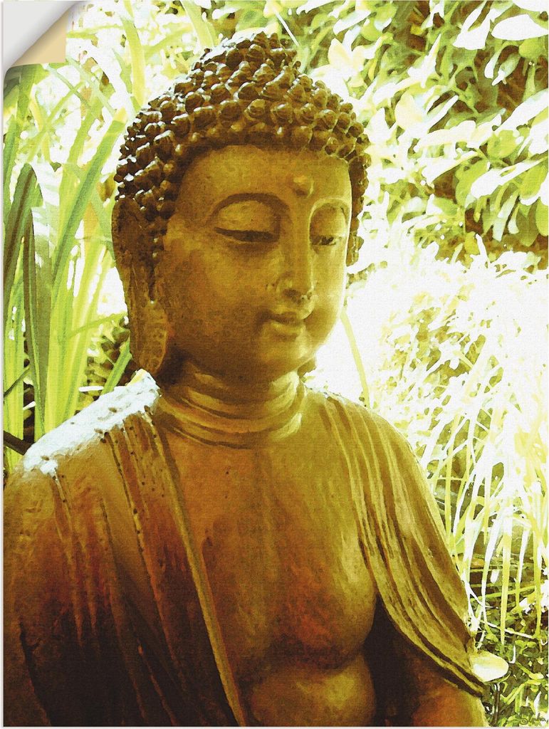 ARTland Wandbild, selbstklebend Die Seele von Buddha Größe: Produktbild 