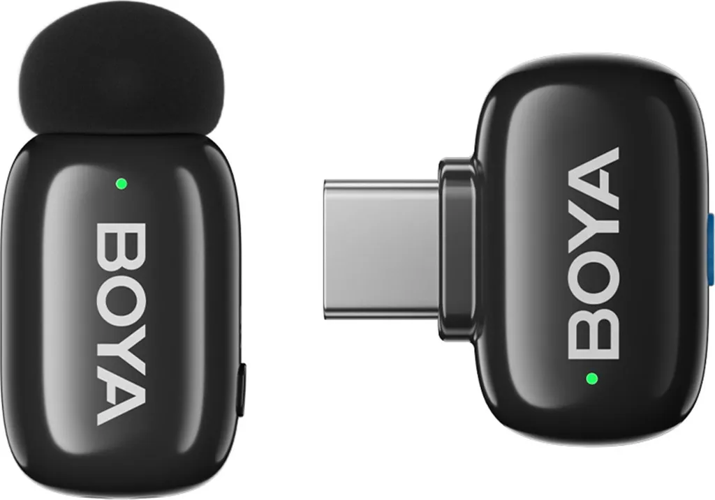 Micro Cravate Sans Fil Android Type-C BOYA Mini avec Réduction de Bruit