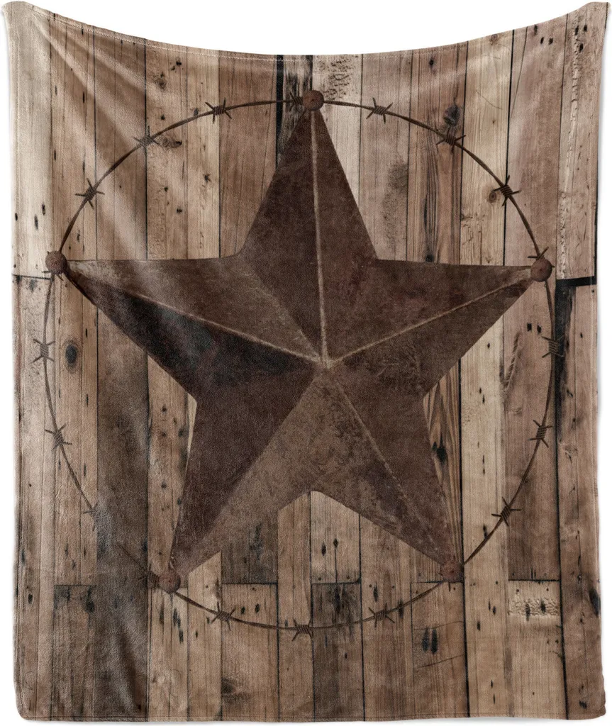 Plaid Arredamento Rustico ABAKUHAUS 175x230 - Design Stella Vintage