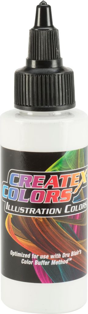 CREATEX Illustration Opaque White 60ml Airbrushfarbe
