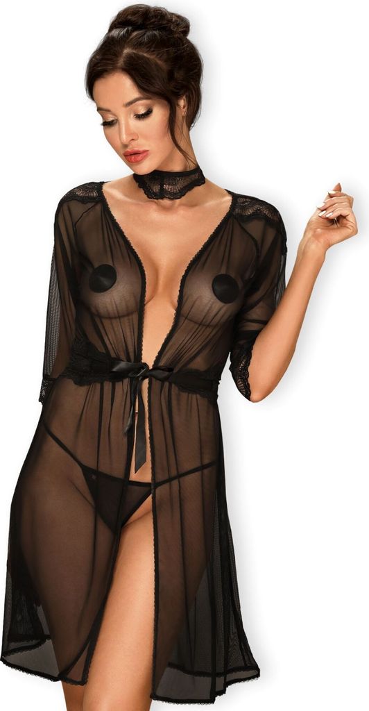 Obsessive - OB Lucita peigNoir - black S/M